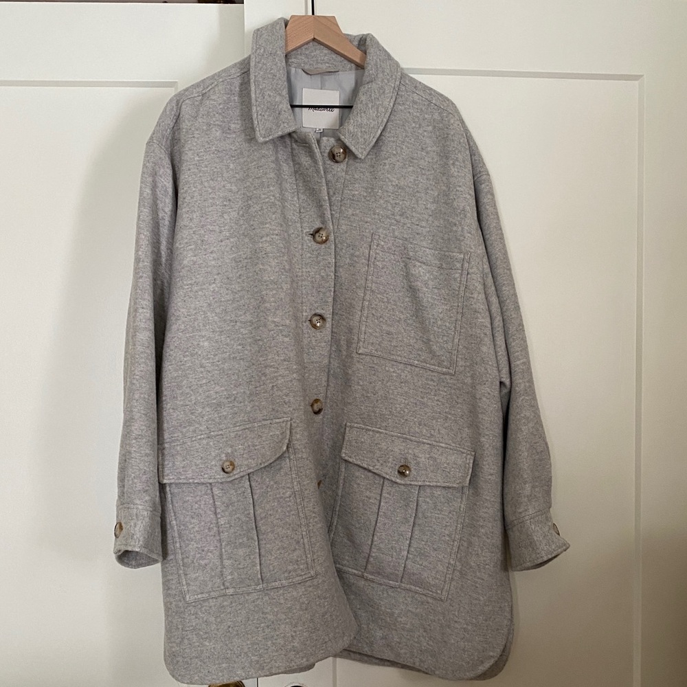 Madewell Belarose Wool Blend Jacket